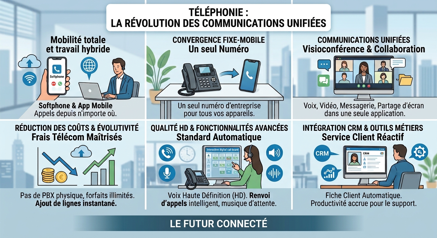 Téléphonie VoIP pour les entreprises : Pourquoi et comment réussir votre transition vers la voix sur IP ?